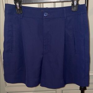Lauren Ralph Lauren Blue Tailored Shorts Classic Fit Size 6